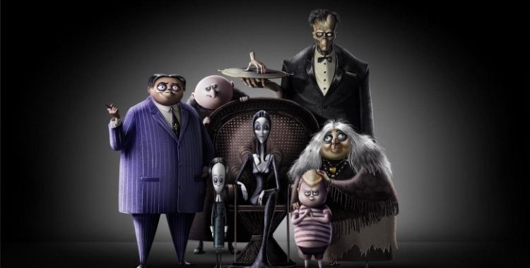 a família addams retrato de família