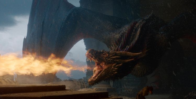 game of thrones drogon destrói o trono de ferro