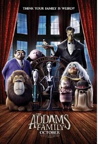 a família addams poster