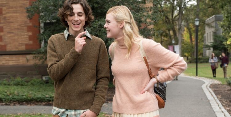 Elle Fanning e Timothée Chalamet