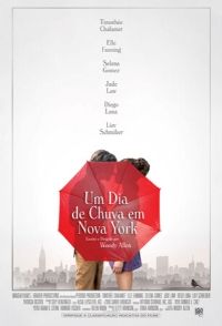 um dia de chuva em nova york poster