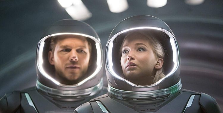 Passageiros Jennifer Lawrence e Chris Pratt