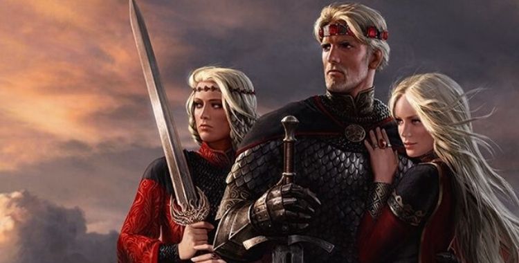 visenya, aegon e rhaenys