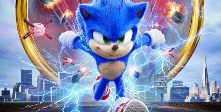 sonic o filme cartaz