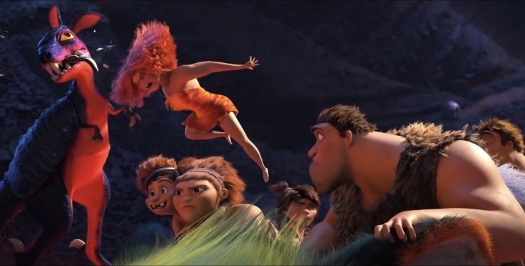 os croods 2 cabeçada