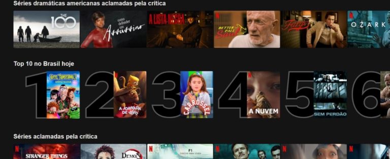 Netflix Top 10 Destaque