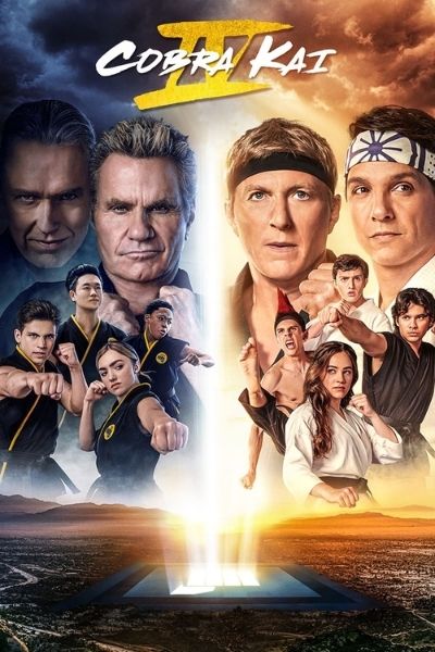 Cobra Kai © Classic Loki via TMDb. Todos os direitos reservados. Poster