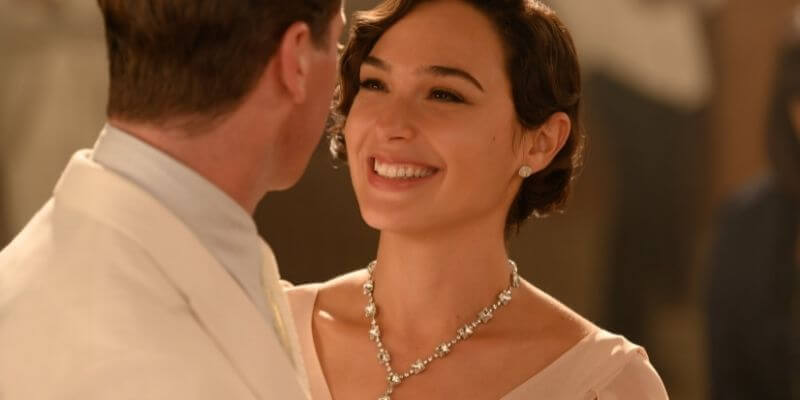 Armie Hammer e Gal Gadot em 'Morte no Nilo' 