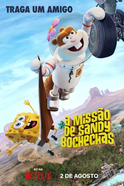 A Missão de Sandy Bochechas Poster